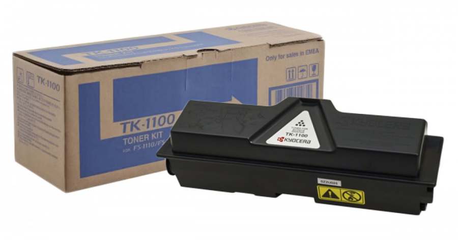 Картридж Kyocera 1T02M10NX0 TK-1100 оригинальный чёрный для принтеров Kyocera FS-1024MFP | Kyocera FS-1110 | Kyocera FS-1124MFP