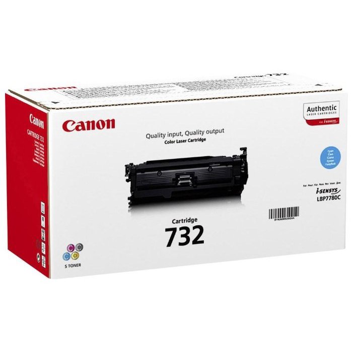 Картридж Canon 6262B002 732 C оригинальный синий для принтеров Canon i-Sensys LBP7780Cx