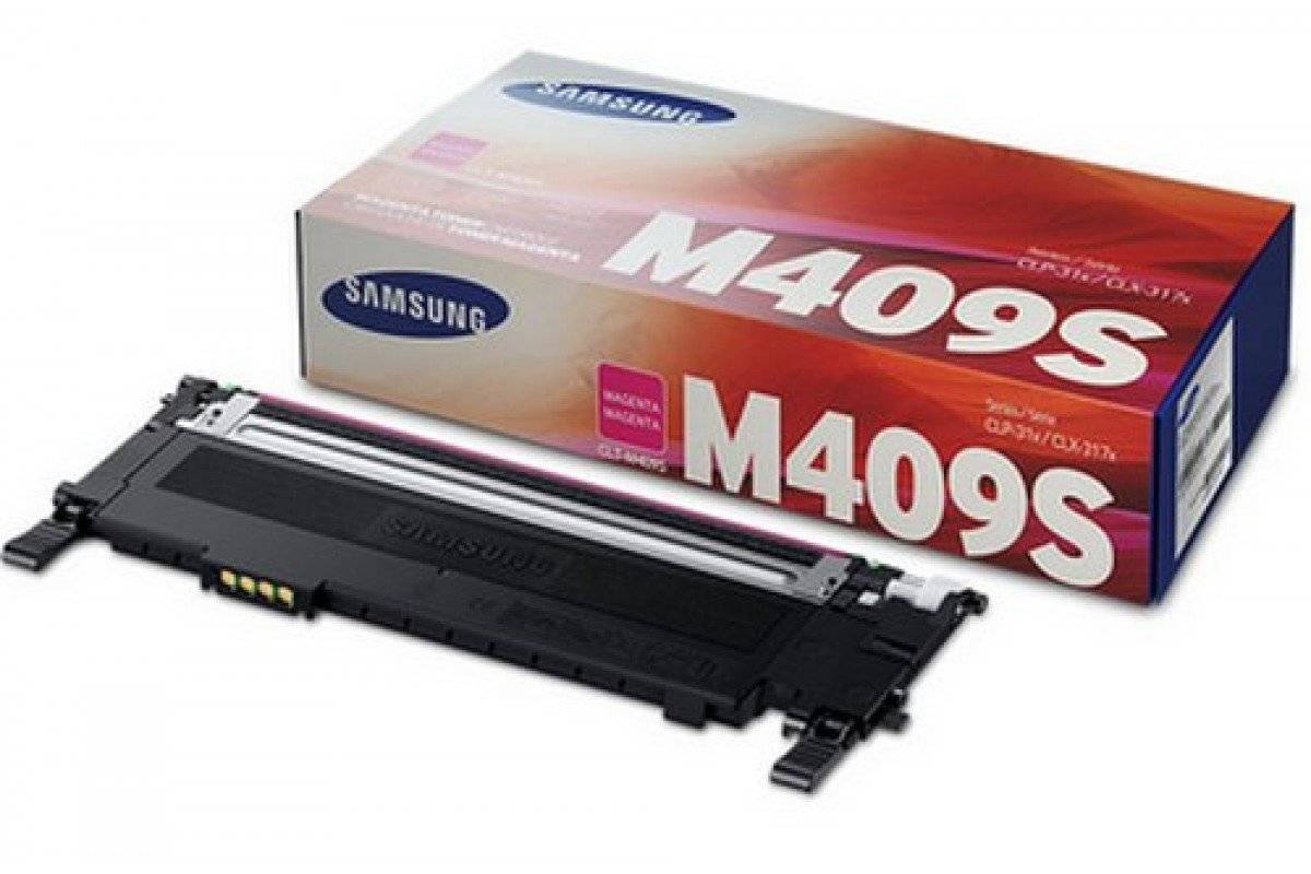 Картридж Samsung CLT-M409S оригинальный красный для принтеров Samsung CLP-31X | Samsung CLX-317X