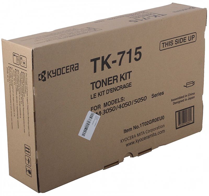 Картридж Kyocera 1T02G10EU0 TK-710 оригинальный чёрный для принтеров Kyocera FS-9130DN | Kyocera FS-9150DN