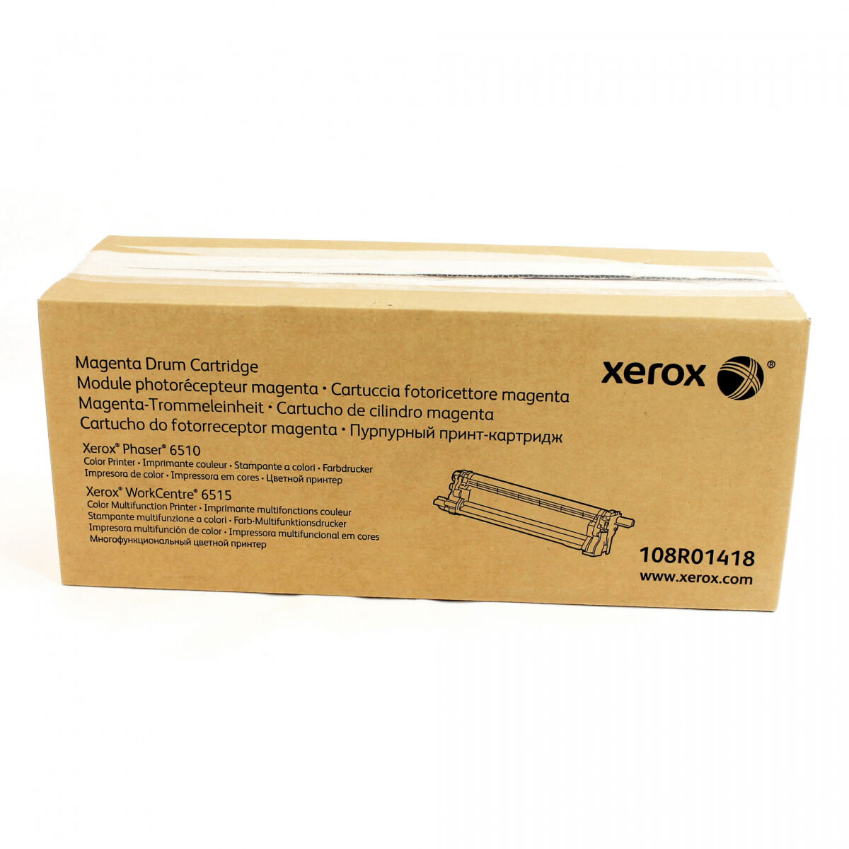 Фотобарабан Xerox 108R01418 оригинальный красный для принтеров Xerox Phaser 6510 | Xerox WorkCentre 6515