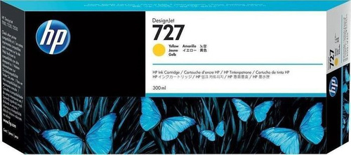 Картридж HP F9J78A 727 оригинальный жёлтый для принтеров HP DesignJet T930 | HP DesignJet T1530 | HP DesignJet T2530