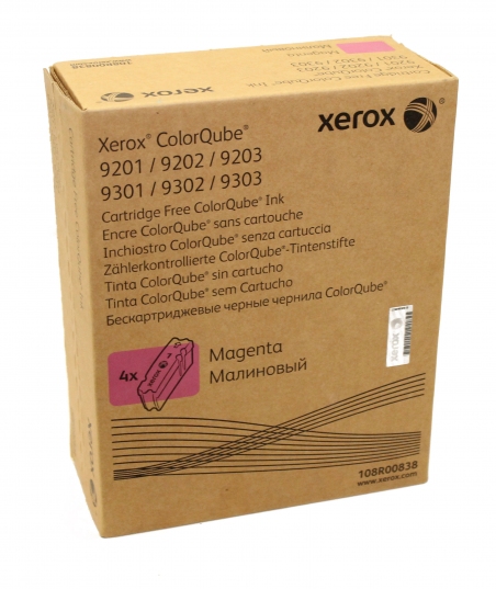 Картридж Xerox 108R00838 оригинальный красный для принтеров Xerox ColorQube 9201 | Xerox ColorQube 9202 | Xerox ColorQube 9203 | Xerox ColorQube 9301 | Xerox ColorQube 9302 | Xerox ColorQube 9303