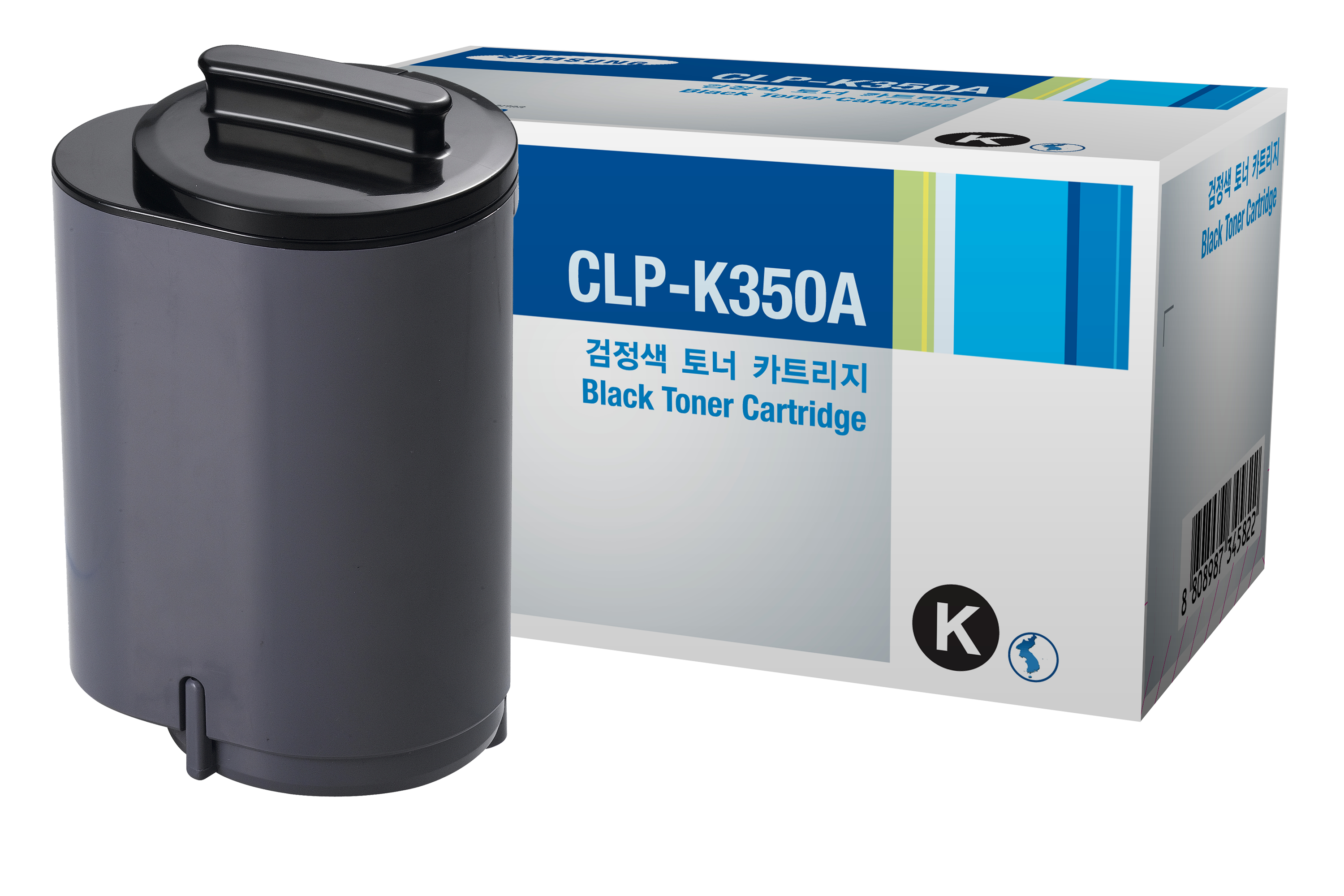 Картридж Samsung CLP-K350A оригинальный красный для принтеров Samsung CLP-300 | Samsung CLP-300N