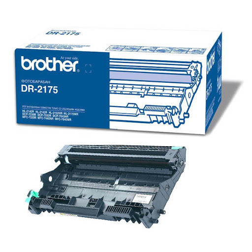 Фотобарабан Brother DR-2175 оригинальный чёрный для принтеров Brother DCP-7030R | Brother DCP-7032R | Brother DCP-7040 | Brother DCP-7045NR | Brother HL-2140R | Brother HL-2142R | Brother HL-2150NR | Brother HL-2170WR | Brother MFC-7320R | Brother MFC-744