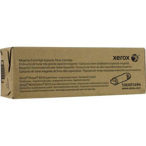 Картридж Xerox 106R03694 оригинальный красный для принтеров Xerox Phaser 6510 | Xerox WorkCentre 6515