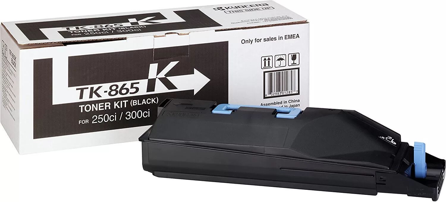 Картридж Kyocera 1T02JZ0EU0 TK-865K оригинальный чёрный для принтеров Kyocera TASKalfa 250ci | Kyocera TASKalfa 300ci