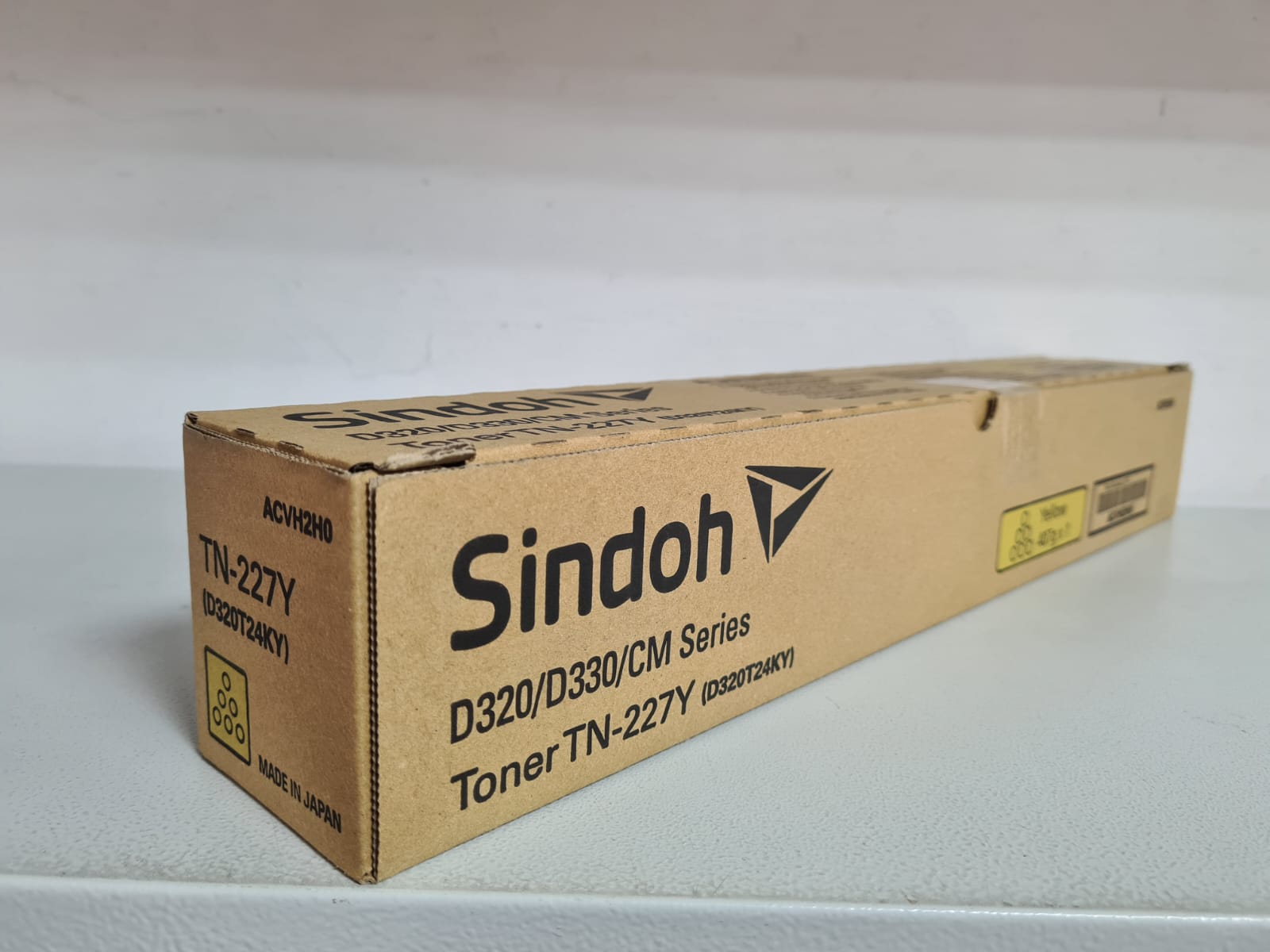 Картридж Sindoh D320T24KY TN-227Y оригинальный для принтеров Sindoh D320 | Sindoh D330e | Sindoh D332e