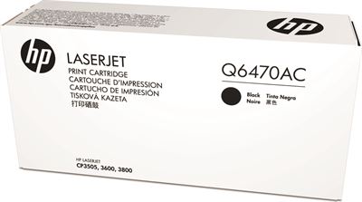 Картридж HP Q6470AC оригинальный чёрный для принтеров HP Laserjet CP3505 | HP Laserjet 3600 | HP Laserjet 3800