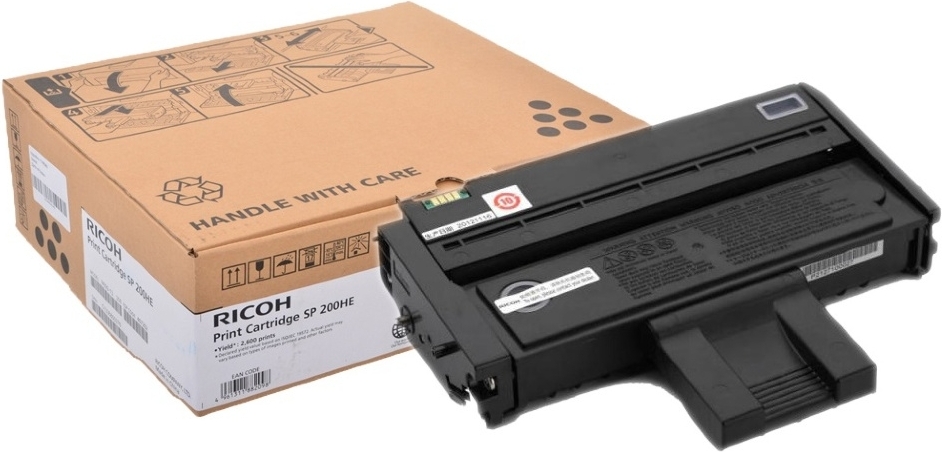 Картридж Ricoh 407262 SP 200HE оригинальный чёрный для принтеров Ricoh Ricoh Ricoh Ricoh Ricoh Ricoh Ricoh Ricoh Ricoh Ricoh Ricoh Aficio SP 202SN/SP 200N/SP 203SFN/SP 212