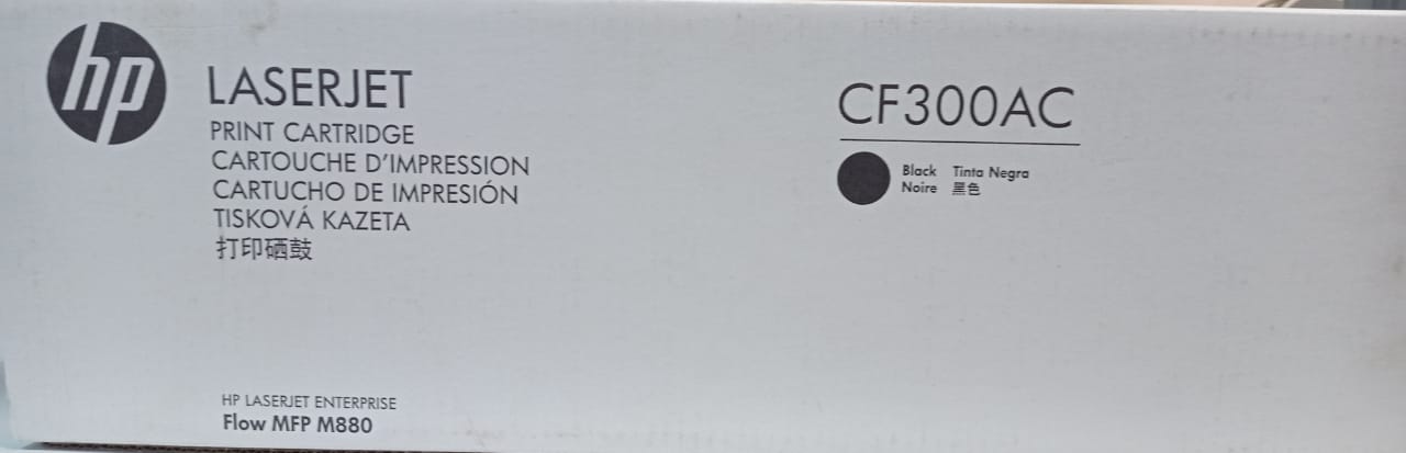 Картридж HP CF300AC оригинальный чёрный для принтеров HP Laserjet Enterprise flow MFP M881