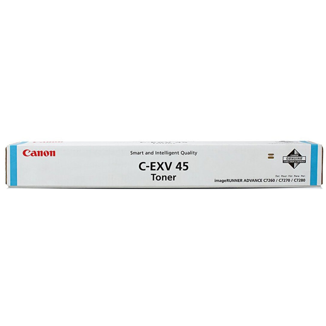 Картридж Canon 6944B002 C-EXV45C оригинальный синий для принтеров Canon imageRUNNER ADVANCE C7260i | Canon imageRUNNER ADVANCE C7270i | Canon imageRUNNER ADVANCE C7280i