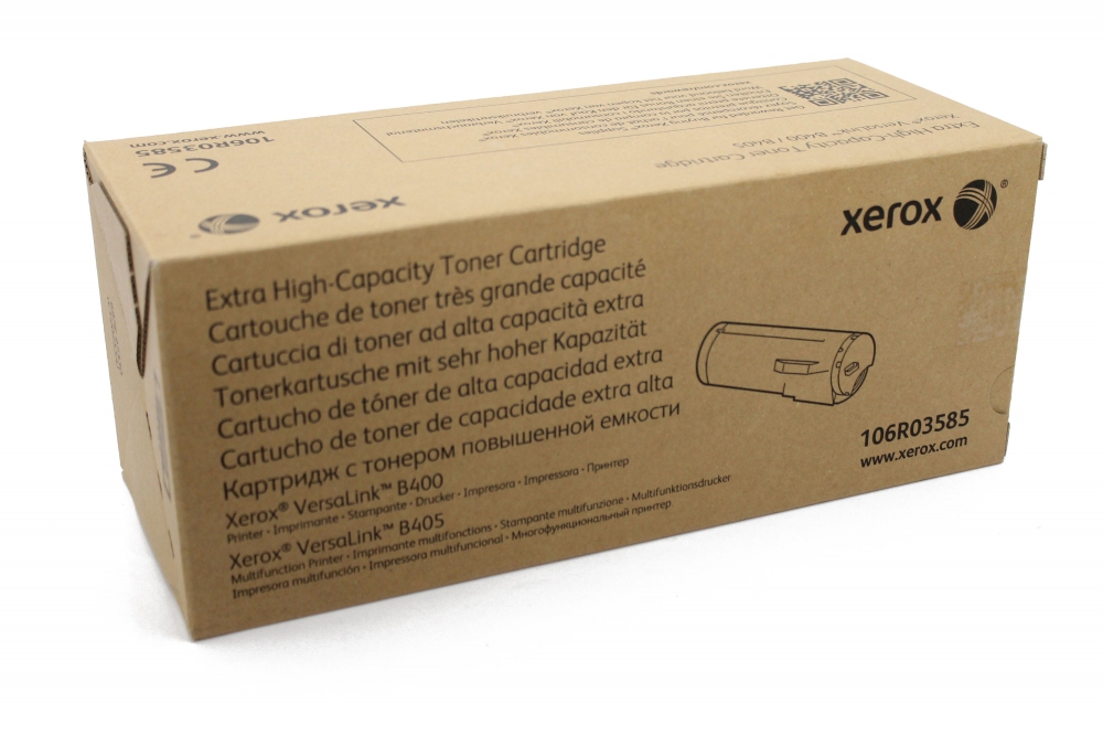 Картридж Xerox 106R03585 оригинальный чёрный для принтеров Xerox VersaLink C400 | Xerox VersaLink C405