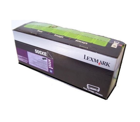 Картридж Lexmark 50F5X0E 505XE оригинальный чёрный для принтеров Lexmark MS610de | Lexmark MS610dn | Lexmark MS510dn | Lexmark MS410dn | Lexmark MS410d | Lexmark MS610dte | Lexmark MS415dn