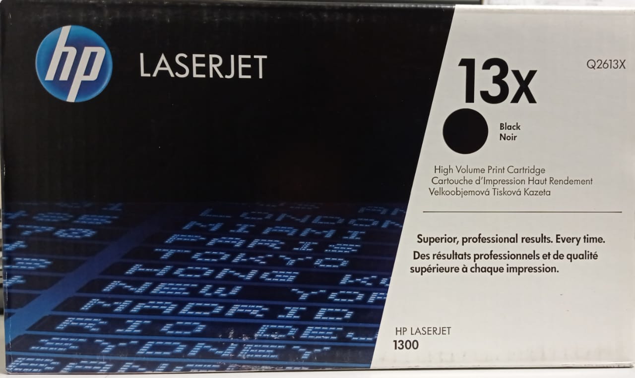 Картридж HP Q2613X 13X оригинальный чёрный для принтеров HP Laserjet  1300