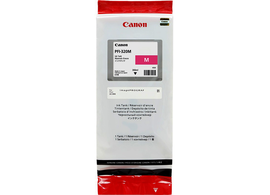 Картридж Canon 2892C001 PFI-320M оригинальный красный для принтеров Canon imagePROGRAF TM-205 | Canon imagePROGRAF TM-200 | Canon imagePROGRAF TM-300 | Canon imagePROGRAF TM-305