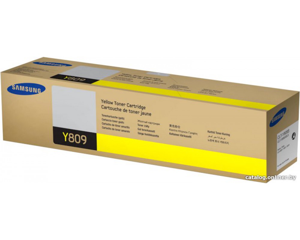 Картридж Samsung CLT-Y809S оригинальный желтый для принтеров Samsung CLX9201 | Samsung 9251