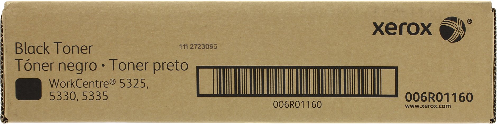 Картридж Xerox 006R01160 оригинальный чёрный для принтеров Xerox WorkCentre 5325 | Xerox WorkCentre 5330 | Xerox WorkCentre 5335