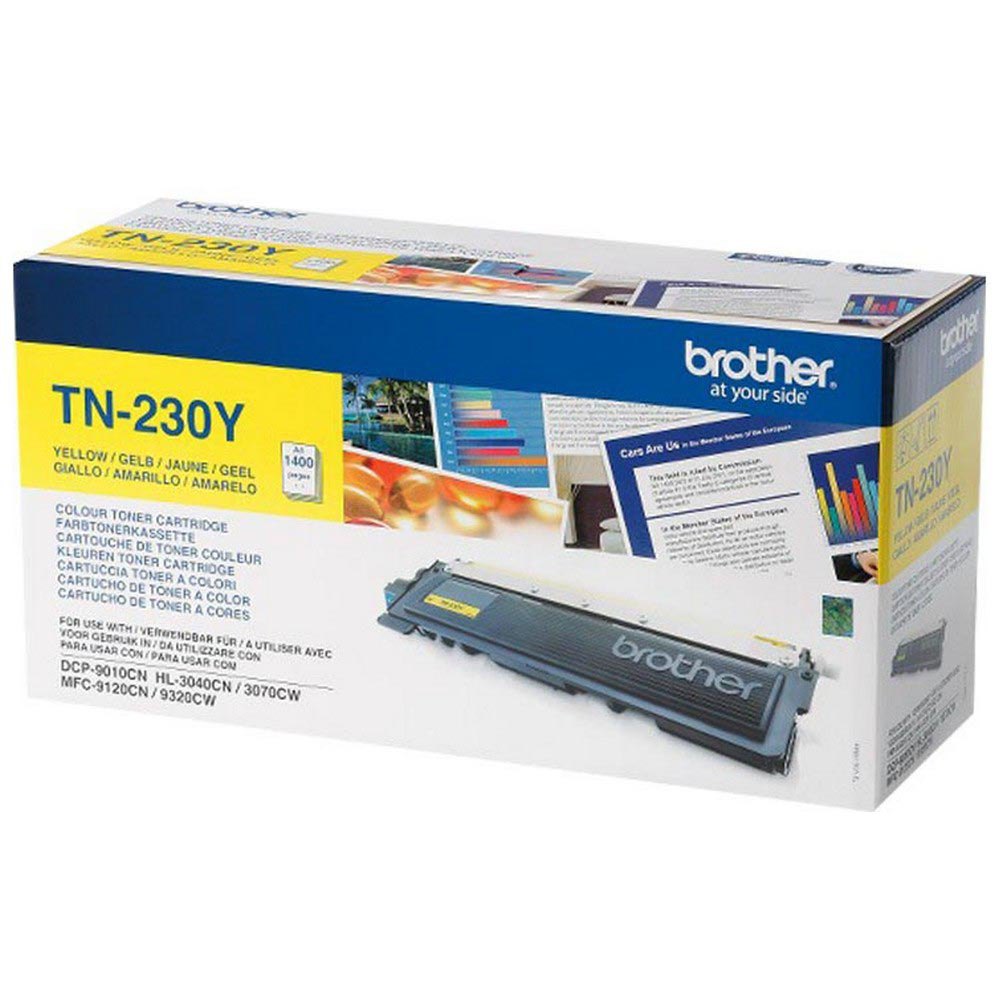 Картридж Brother TN-230Y оригинальный желтый для принтеров Brother DCP9010CN | Brother HL-3040CN | Brother HL-3070CW | Brother MFC-9120CN | Brother MFC-9320CW
