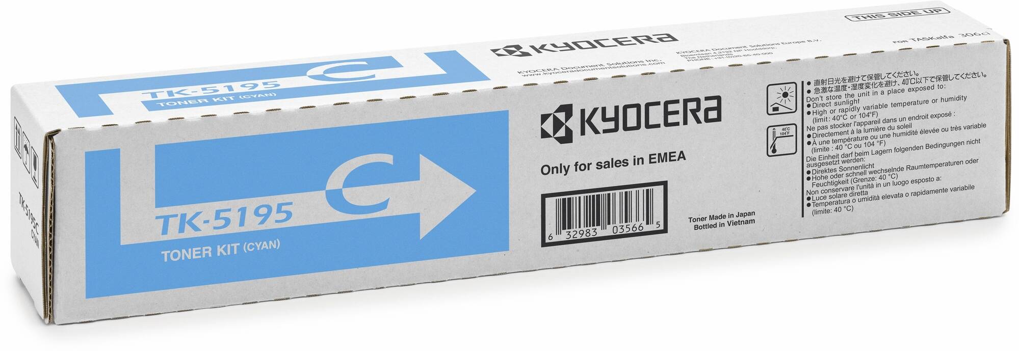 Картридж Kyocera 1T02R4BNL0 TK-5195M оригинальный красный для принтеров Kyocera TASKalfa 306ci | Kyocera TASKalfa 307ci | Kyocera TASKalfa 308ci