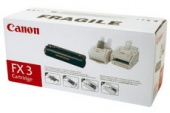 Картридж Canon FX3 оригинальный для принтеров Canon Fax l200, l220, l240, l250, l260, l260i, l280, l290, l295, l300, l350, l3500, l3500if, l360, l360i, l360if, l4000, l4500, l4500if, l60, l75, l80, l90, Multipass l60, l6000, l90