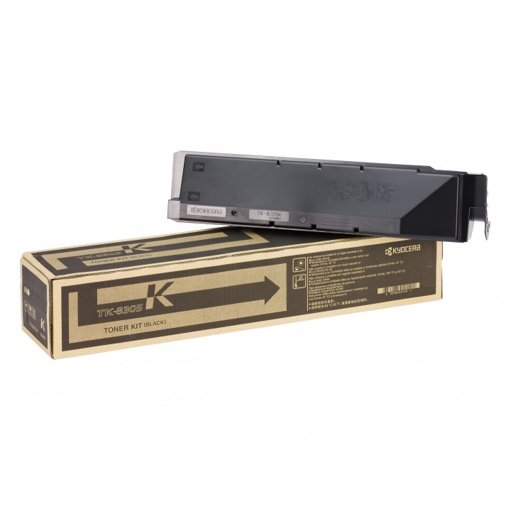 Картридж Kyocera 1T02LK0NLC TK-8305K оригинальный чёрный для принтеров Kyocera TASKalfa 3050ci | Kyocera TASKalfa 3051ci | Kyocera TASKalfa 3550ci | Kyocera TASKalfa 3551ci
