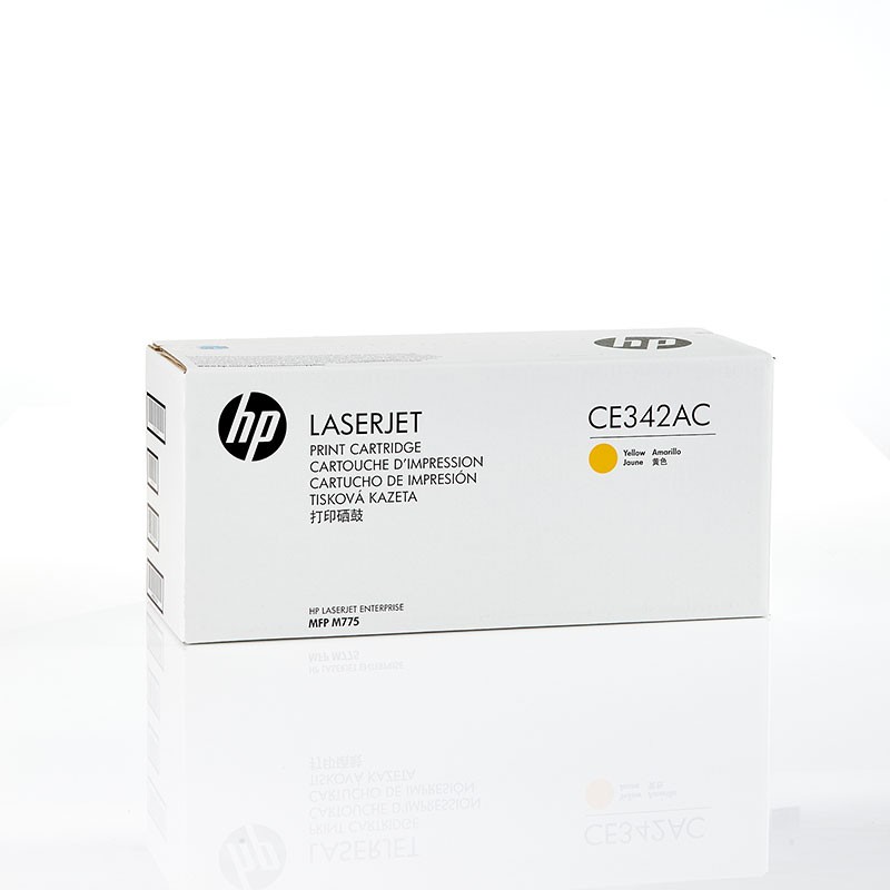 Картридж HP CE342AC оригинальный желтый для принтеров HP LaserJet Enterprise 700 color MFP M775