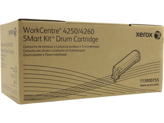 Фотобарабан Xerox 113R00755 оригинальный чёрный для принтеров Xerox WorkCentre 4250 | Xerox WorkCentre 4260