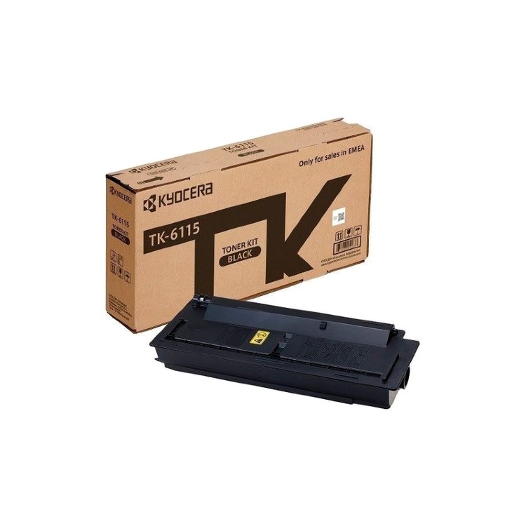 Картридж Kyocera 1T02P10NL0 TK-6115 оригинальный чёрный для принтеров Kyocera ECOSYS M4125idn | Kyocera ECOSYS M4132idn
