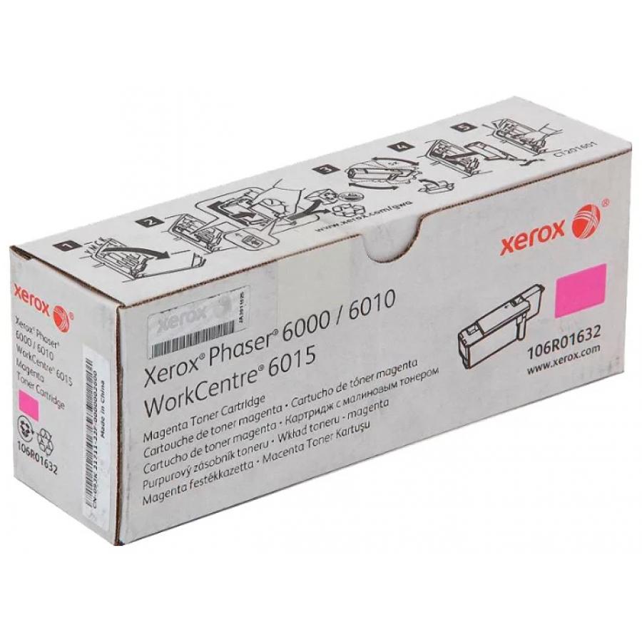 Картридж Xerox 106R01632 оригинальный красный для принтеров Xerox Phaser 6000 | Xerox Phaser 6010 | Xerox WorkCentre 6015