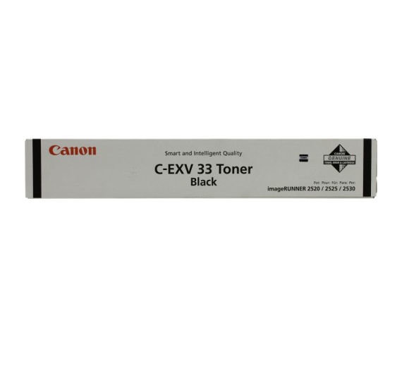 Картридж Canon 2785B002 C-EXV33 оригинальный чёрный для принтеров Canon imageRUNNER 2520 | Canon imageRUNNER 2525 | Canon imageRUNNER 2530 | Canon imageRUNNER 2535 | Canon imageRUNNER 2545