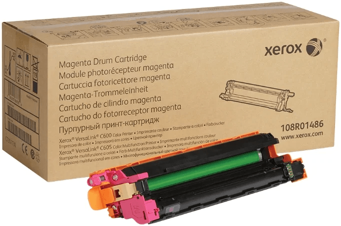 Фотобарабан Xerox 108R01486 оригинальный красный для принтеров Xerox VersaLink C600 | Xerox VersaLink C605