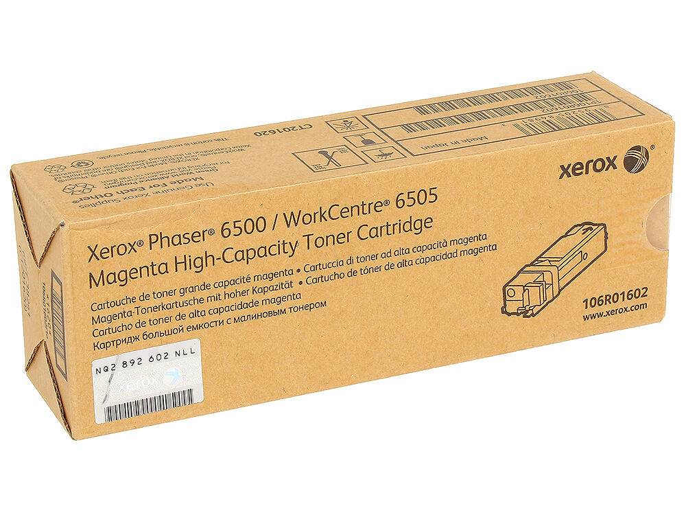Картридж Xerox 106R01602 оригинальный