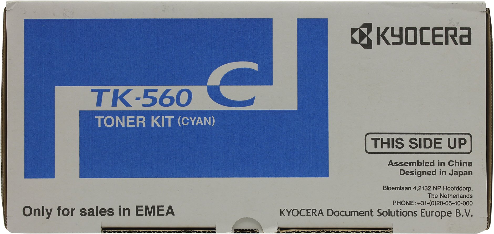Картридж Kyocera 1T02HNCEU0 TK-560С оригинальный синий для принтеров Kyocera FS-C5300DN | Kyocera FS-C5300DN | Kyocera FS-C5350 | Kyocera FS-C5350DN | Kyocera ECOSYS P6030 | Kyocera ECOSYS P6030CDN