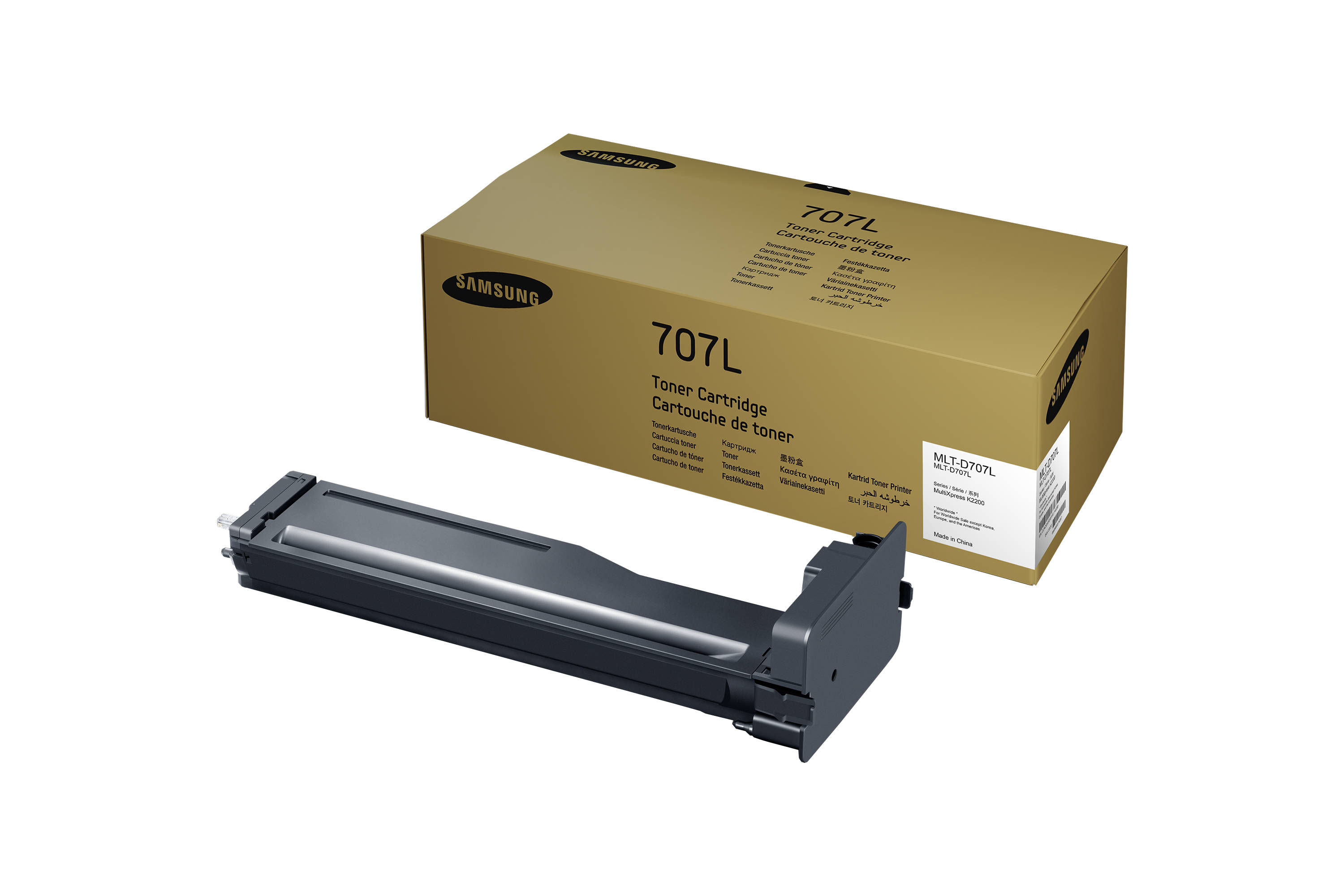Картридж Samsung MLT-D707L оригинальный чёрный для принтеров Samsung SL-K2200