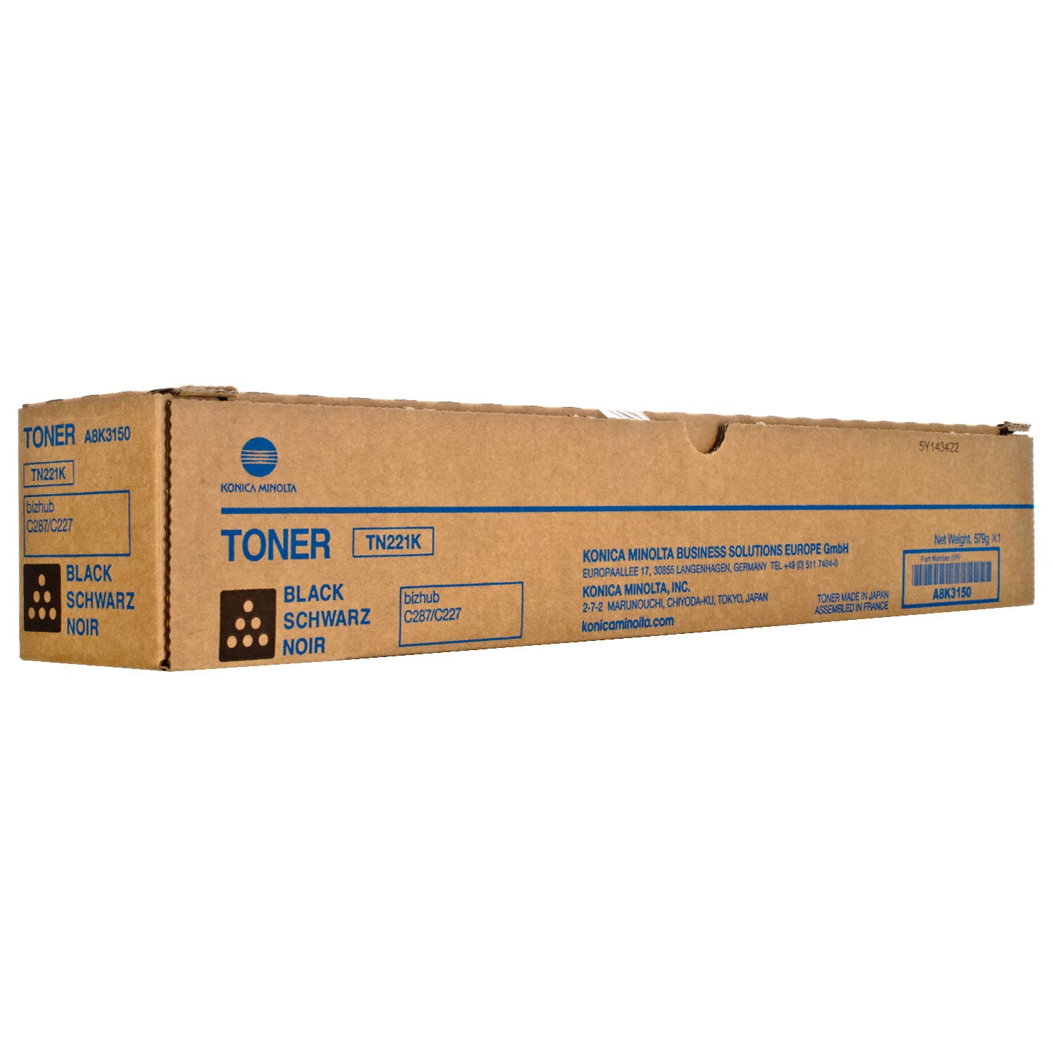 Картридж Konica Minolta A8K3150 TN221K оригинальный чёрный для принтеров Konica Minolta Konica Minolta Konica Minolta Konica Minolta Konica Minolta Konica Minolta Konica Minolta Konica Minolta Konica Minolta Konica Minolta Konica Minolta Bizhub C227 | Kon