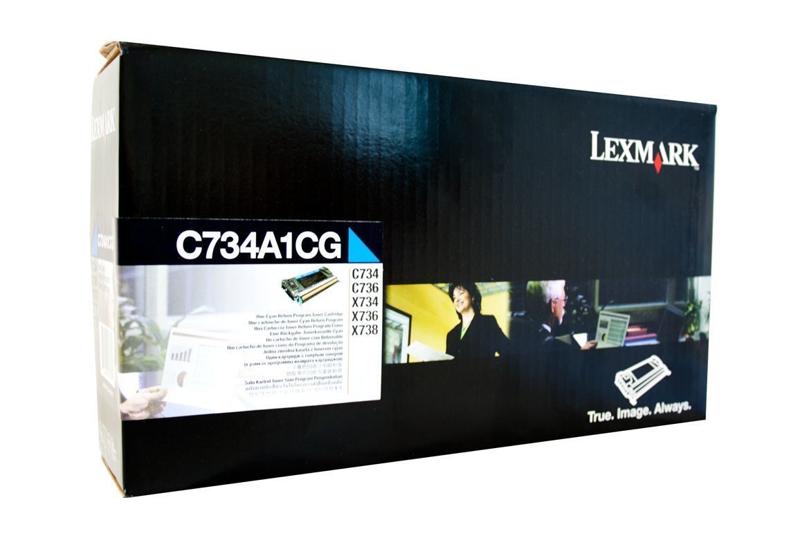 Картридж Lexmark C734A1CG оригинальный синий для принтеров Lexmark X734DE | Lexmark C734DN | Lexmark C734DTN | Lexmark C734DW | Lexmark C734N | Lexmark X736DE | Lexmark C736DN | Lexmark C736DTN | Lexmark C736N | Lexmark X738DE | Lexmark X738DTE