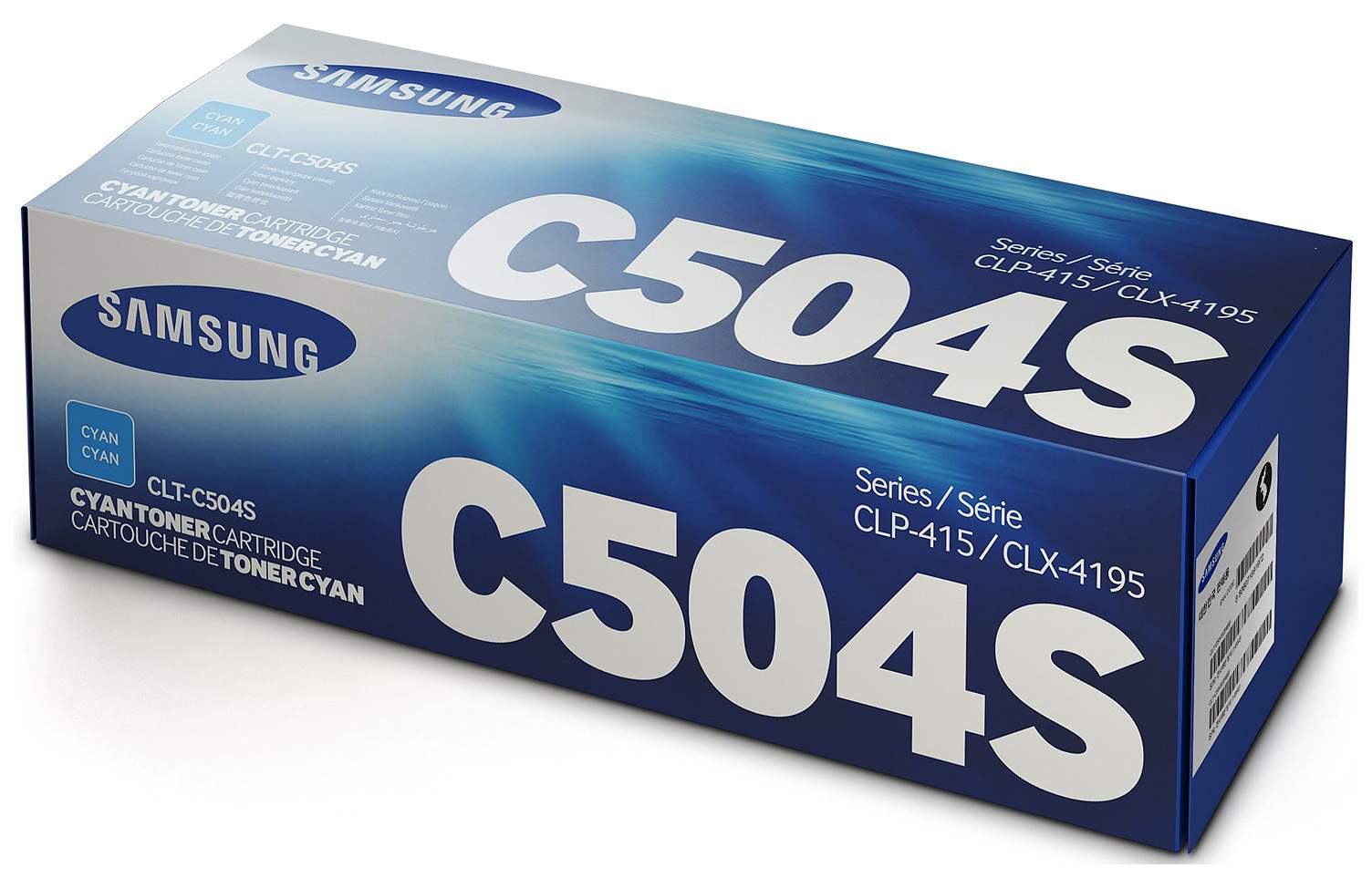 Картридж Samsung CLT-C504S оригинальный голубой