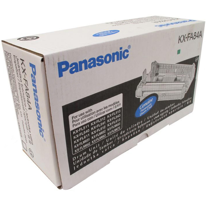 Фотобарабан Panasonic KX-FA84A оригинальный чёрный для принтеров Panasonic KX-FL511 | Panasonic 512 | Panasonic 513 | Panasonic 540 | Panasonic FLM653 | Panasonic FLM663