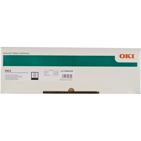 Картридж OKI 44844628, 44844616 оригинальный чёрный для принтеров OKI C822