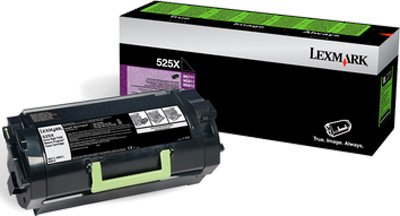 Картридж Lexmark 52D5X00 525X оригинальный чёрный для принтеров Lexmark MS812de | Lexmark MS812dn | Lexmark MS810de | Lexmark MS811dn | Lexmark MS810dn | Lexmark MS812dtn | Lexmark MS810n | Lexmark MS811n | Lexmark MS810dtn | Lexmark MS811dtn