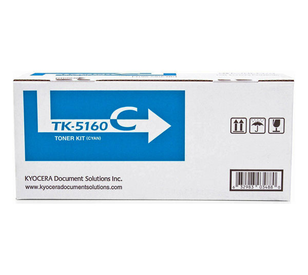 Картридж Kyocera 1T02NTCNL0 TK-5160C оригинальный синий для принтеров Kyocera ECOSYS P7040cdn