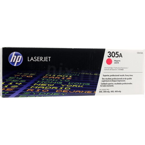 Картридж HP CE413A 305A оригинальный красный для принтеров HP LASERJET PRO 300 | HP LASERJET PRO M351 | HP LASERJET PRO M375 | HP LASERJET PRO 400 | HP LASERJET PRO M451 | HP LASERJET PRO M475