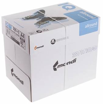 Бумага А4 (коробка) Mondi IQ ALLROUND A4