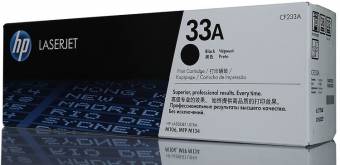 Картридж HP CF233A 33A оригинальный чёрный для принтеров HP Laserjet Ultra M106 | HP Laserjet Ultra MFP M134