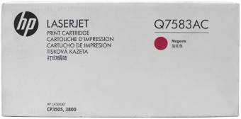 Картридж HP Q7583AC оригинальный красный для принтеров HP Laserjet CP3505 | HP Laserjet 3800