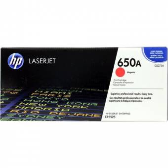 Картридж HP CE273A 650A оригинальный красный для принтеров HP LaserJet Enterprise CP5525