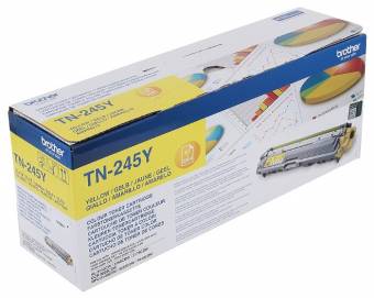 Картридж Brother TN-245Y оригинальный желтый для принтеров Brother HL-3140CW | Brother HL-3150CDW | Brother HL-3170CDW | Brother DCP-9020CDW | Brother MFC-4140CDW | Brother MFC-9330CDW | Brother MFC-9340CDW