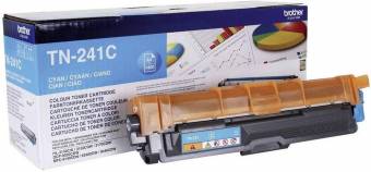 Картридж Brother TN-241C оригинальный синий для принтеров Brother HL-3140CW | Brother HL-3150CDW | Brother HL-3170CDW | Brother DCP-9020CDW | Brother MFC-4140CDW | Brother MFC-9330CDW | Brother MFC-9340CDW