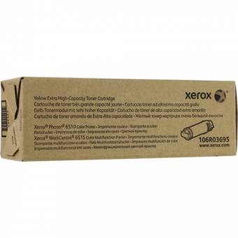 Картридж Xerox 106R03695 оригинальный желтый для принтеров Xerox Phaser 6510 | Xerox WorkCentre 6515